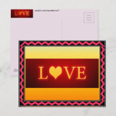 Liefde Briefkaart (Voorkant / Achterkant)
