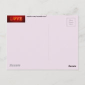 Liefde Briefkaart (Achterkant)