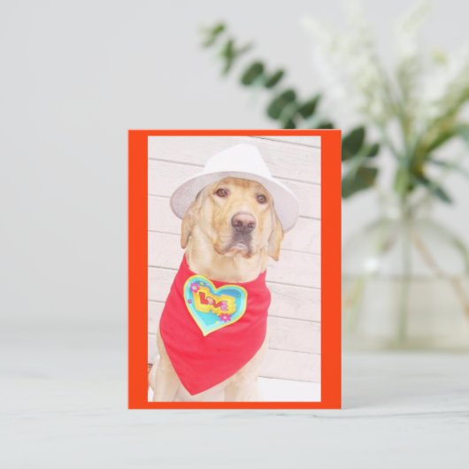 Liefde Briefkaart (Staand voorkant)