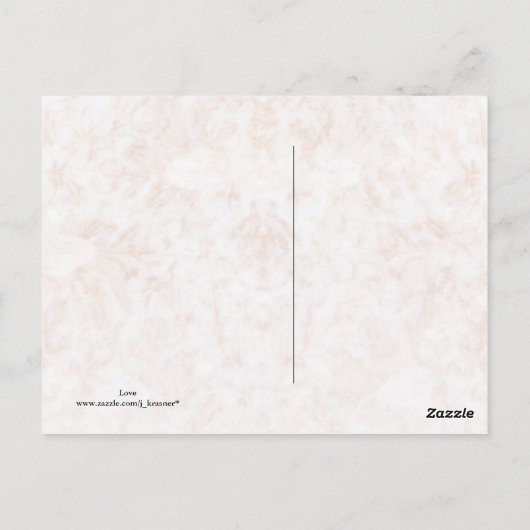 Liefde Briefkaart (Achterkant)