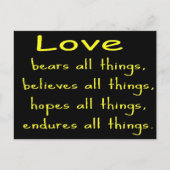 Liefde Briefkaart (Voorkant)