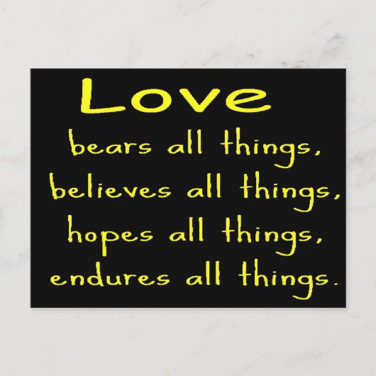 Liefde Briefkaart (Voorkant)