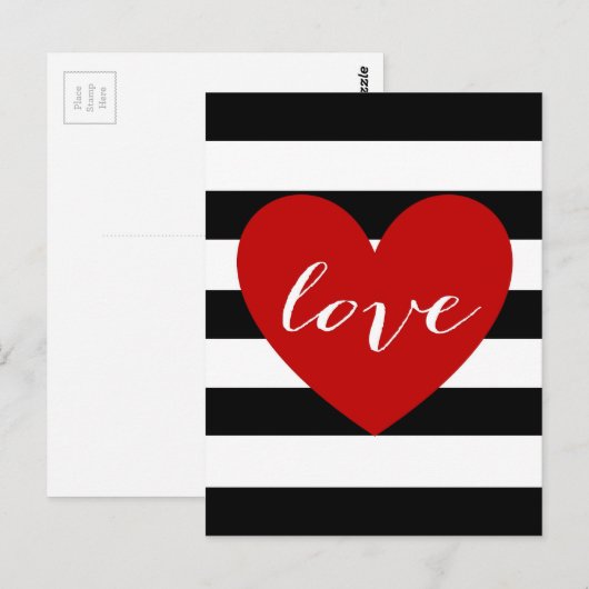 Liefde Briefkaart (Voorkant / Achterkant)