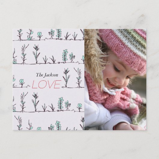 liefde briefkaart (Voorkant)