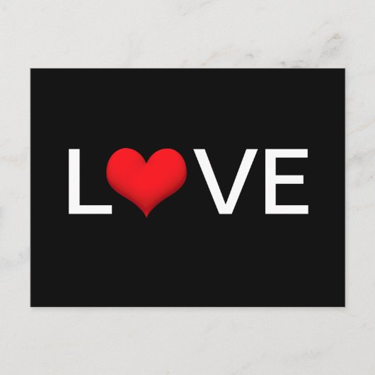 Liefde Briefkaart (Voorkant)