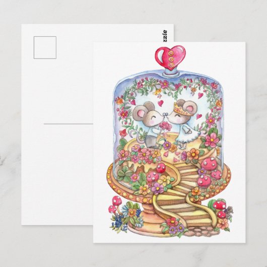 Liefde Briefkaart (Voorkant / Achterkant)