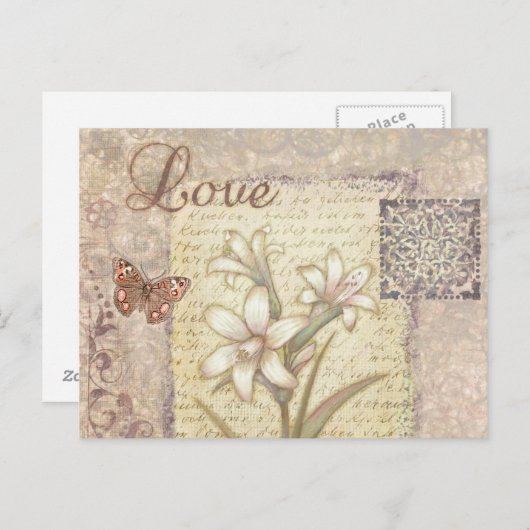 Liefde Briefkaart (Voorkant / Achterkant)