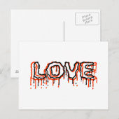 Liefde Briefkaart (Voorkant / Achterkant)