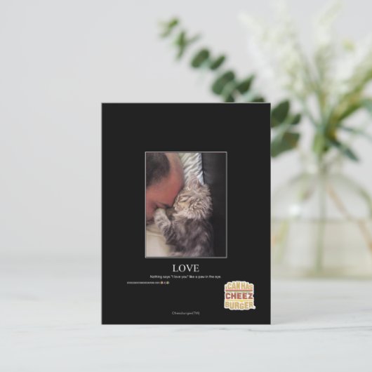 Liefde Briefkaart (Staand voorkant)