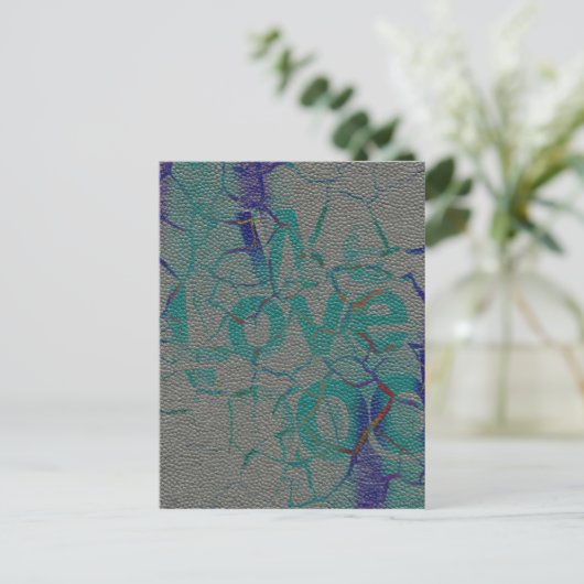 Liefde Briefkaart (Staand voorkant)