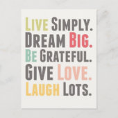 liefde briefkaart (Voorkant)