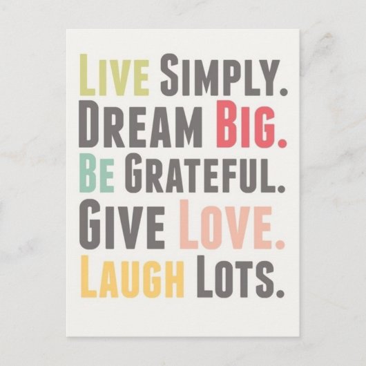 liefde briefkaart (Voorkant)