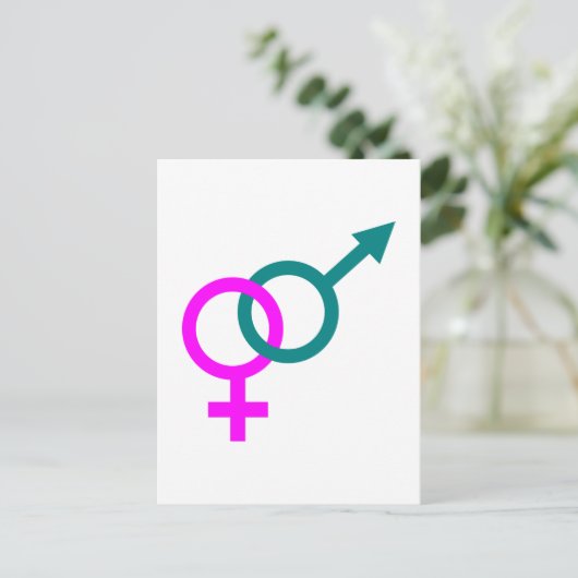 Liefde Briefkaart (Staand voorkant)