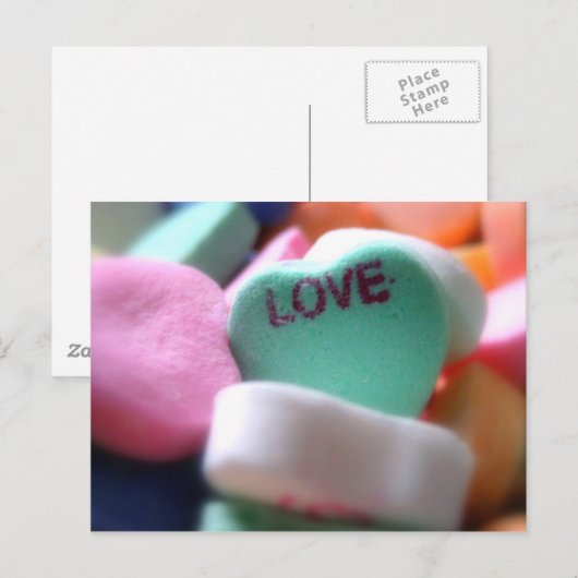 Liefde Briefkaart (Voorkant / Achterkant)