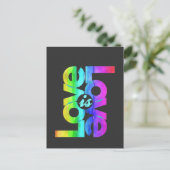 Liefde Briefkaart (Staand voorkant)