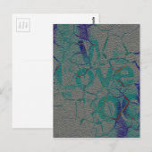 Liefde Briefkaart (Voorkant / Achterkant)