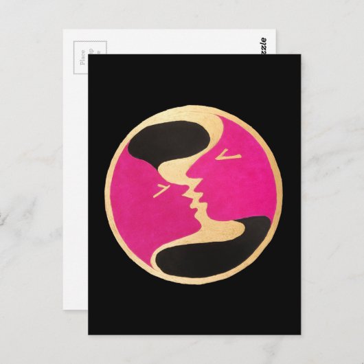 Liefde! Briefkaart (Voorkant / Achterkant)