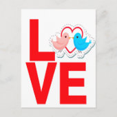 liefde briefkaart (Voorkant)