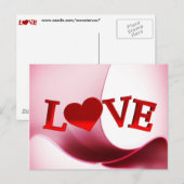 Liefde Briefkaart (Voorkant / Achterkant)
