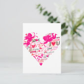 Liefde Briefkaart (Staand voorkant)