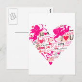 Liefde Briefkaart (Voorkant / Achterkant)