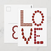 Liefde Briefkaart (Voorkant / Achterkant)