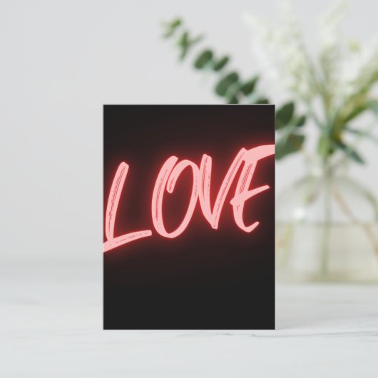 Liefde Briefkaart (Staand voorkant)