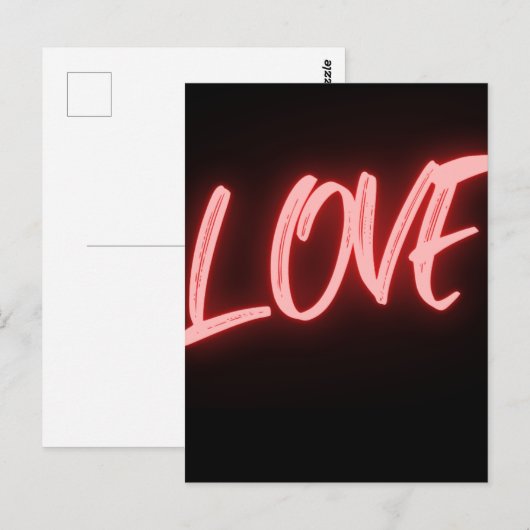 Liefde Briefkaart (Voorkant / Achterkant)