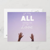 Liefde Briefkaart (Voorkant / Achterkant)