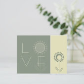 Liefde Briefkaart (Staand voorkant)