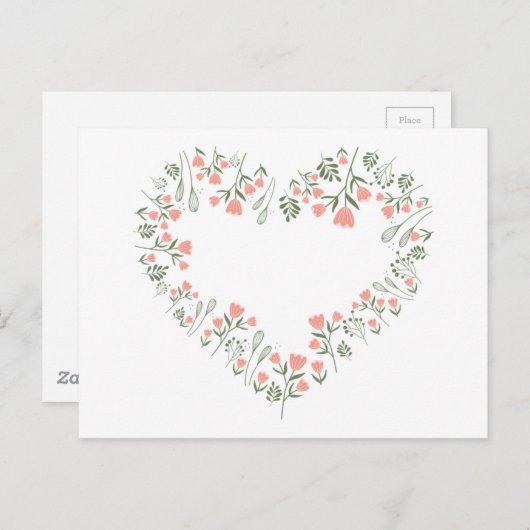 Liefde Briefkaart (Voorkant / Achterkant)