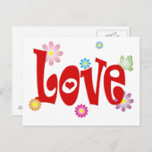 Liefde Briefkaart (Voorkant / Achterkant)