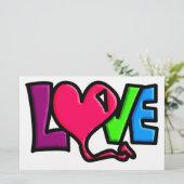 LIEFDE BRIEFPAPIER (Staand voorkant)