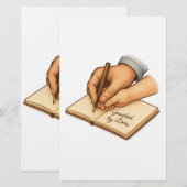 Liefde Briefpapier (Voorkant / Achterkant)