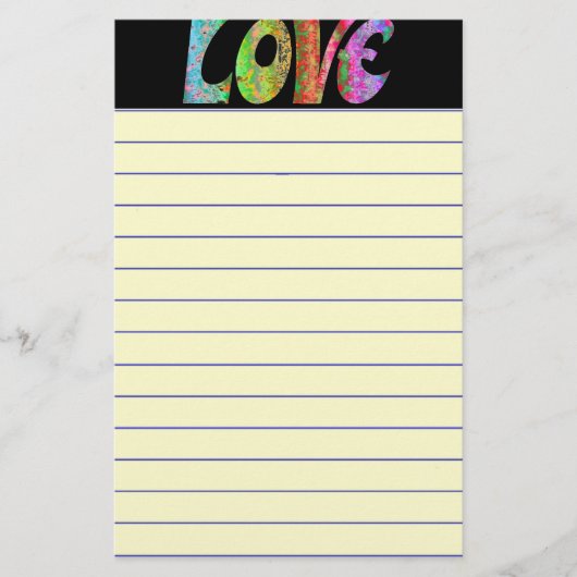 Liefde Briefpapier (Voorkant)