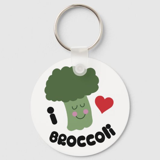 Liefde Broccoli Sleutelhanger (Voorkant)