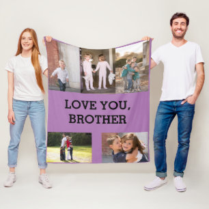 Liefde broeder vleece Blanket Fleece Deken