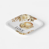 Liefde Broeit Bruidsmeisjesfeest Papieren Bordje (Gebogen)