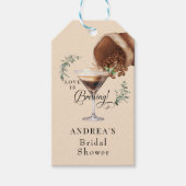 Liefde Brouwen | Espresso | Martini | Douche Favor Cadeaulabel (Voorkant)