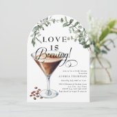 Liefde Brouwen | Espresso | Martini | VRIJGEZELLEN Kaart (Staand voorkant)