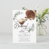 Liefde Brouwen | Espresso | Martini | VRIJGEZELLEN Kaart (Staand voorkant)