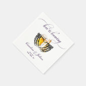 Liefde Brouwen Gotische Bubbels & Brouwen Koppels  Servet (Hoek)