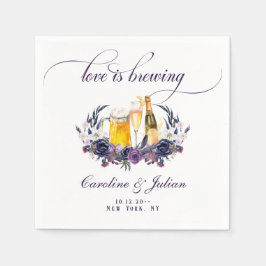 Liefde Brouwen Gotische Bubbels Brouwt Koppels Dou Servet