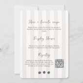 Liefde Brouwt Espresso Martini Bruidsfeestje Kaart (Achterkant)