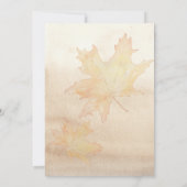 Liefde brouwt herfst herfst vrijgezellenfeest kaart (Achterkant)