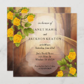 Liefde-brug, Natuur bruiloft Kaart (Voorkant / Achterkant)