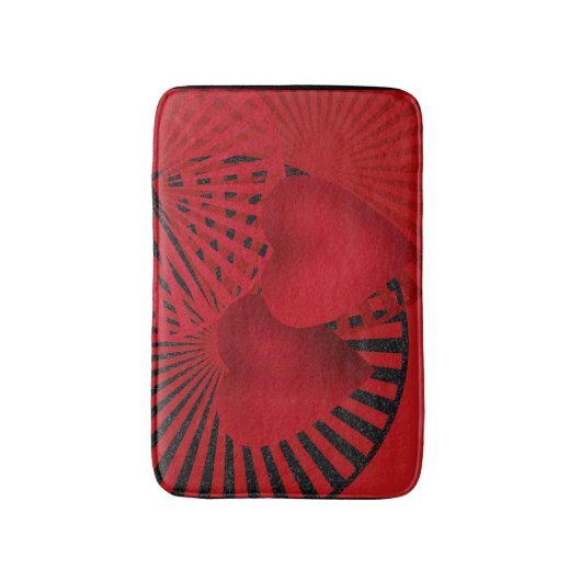 Liefde. bruiloft badmat (Voorkant Verticaal)