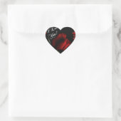 Liefde Bruiloft Feest Koppel Valentijn Moeder Vrou Hart Sticker (Tas)