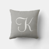 LIEFDE Bruiloft Foto Monogram Keepsake Kussen (Achterkant)