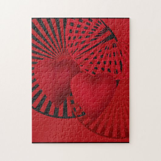 Liefde. bruiloft legpuzzel (Verticaal)